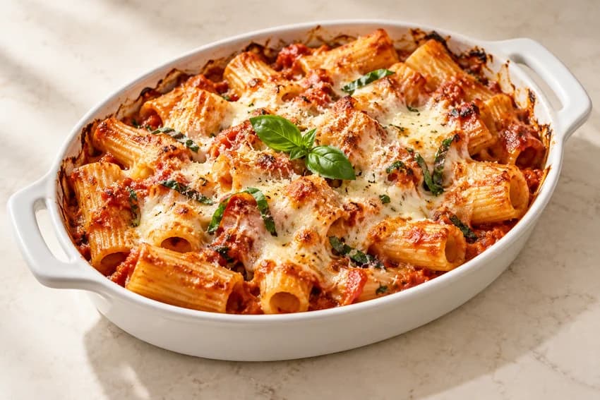 Ravioli de Carne Gratinados