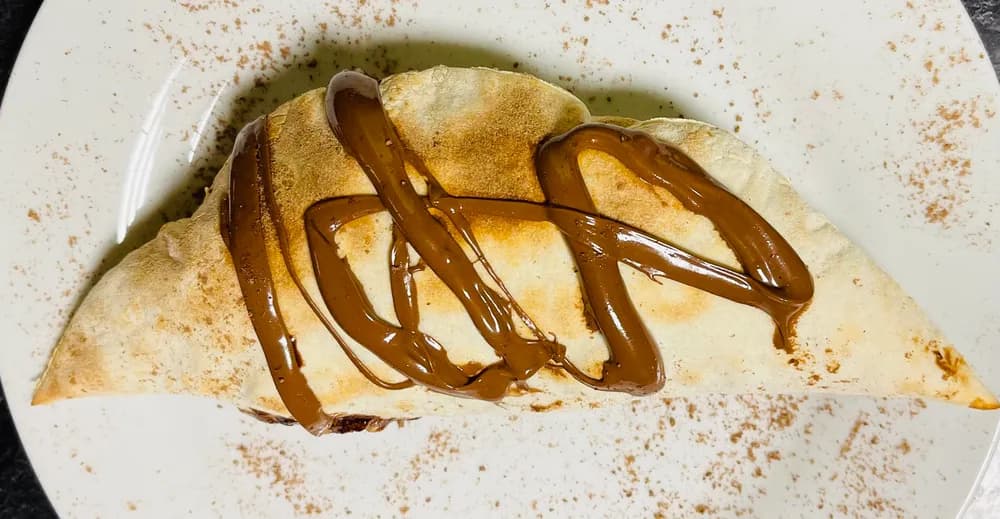 Calzone de Chocolate Casero
